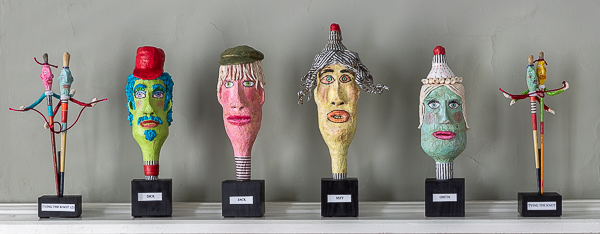 ASSORTED PAPER MACHE